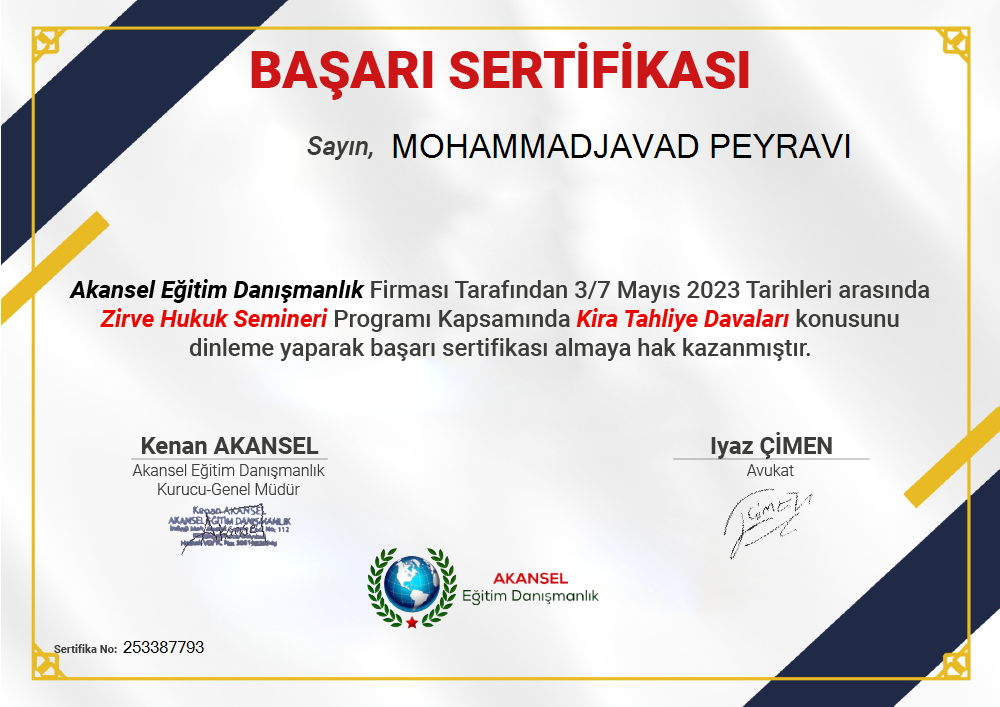 Bilişim & Yazılım Sertifikası #20